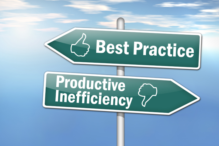 Show best/worst practice for ERP and procurement